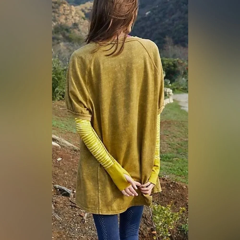 Free People Movement Run Off Tee - Picture 2 of 6